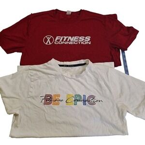 Athletic Wear Fitness Connection Size Smalll Tee Gym Workwear